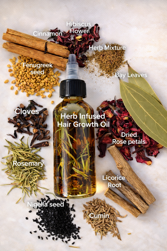 Crown Herbal Infusion Hair Oil Mega
