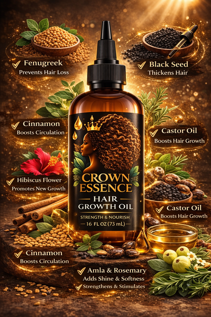 Crown Herbal Infusion Hair Oil Extreme