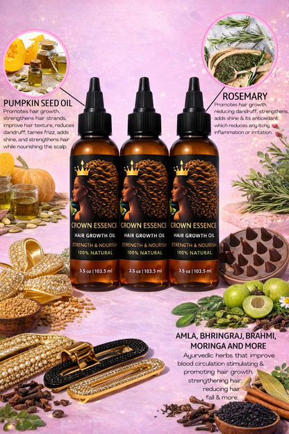 Crown Herbal Infusion Hair Oil Jr